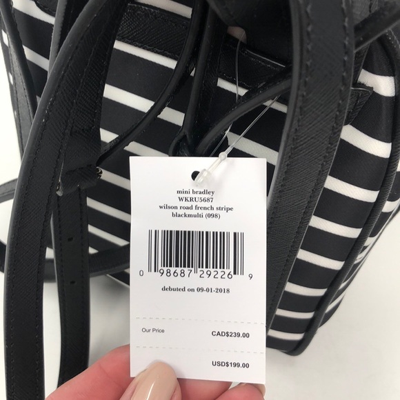 Nwt Kate Spade mini Bradley Backpack - Picture 4 of 7